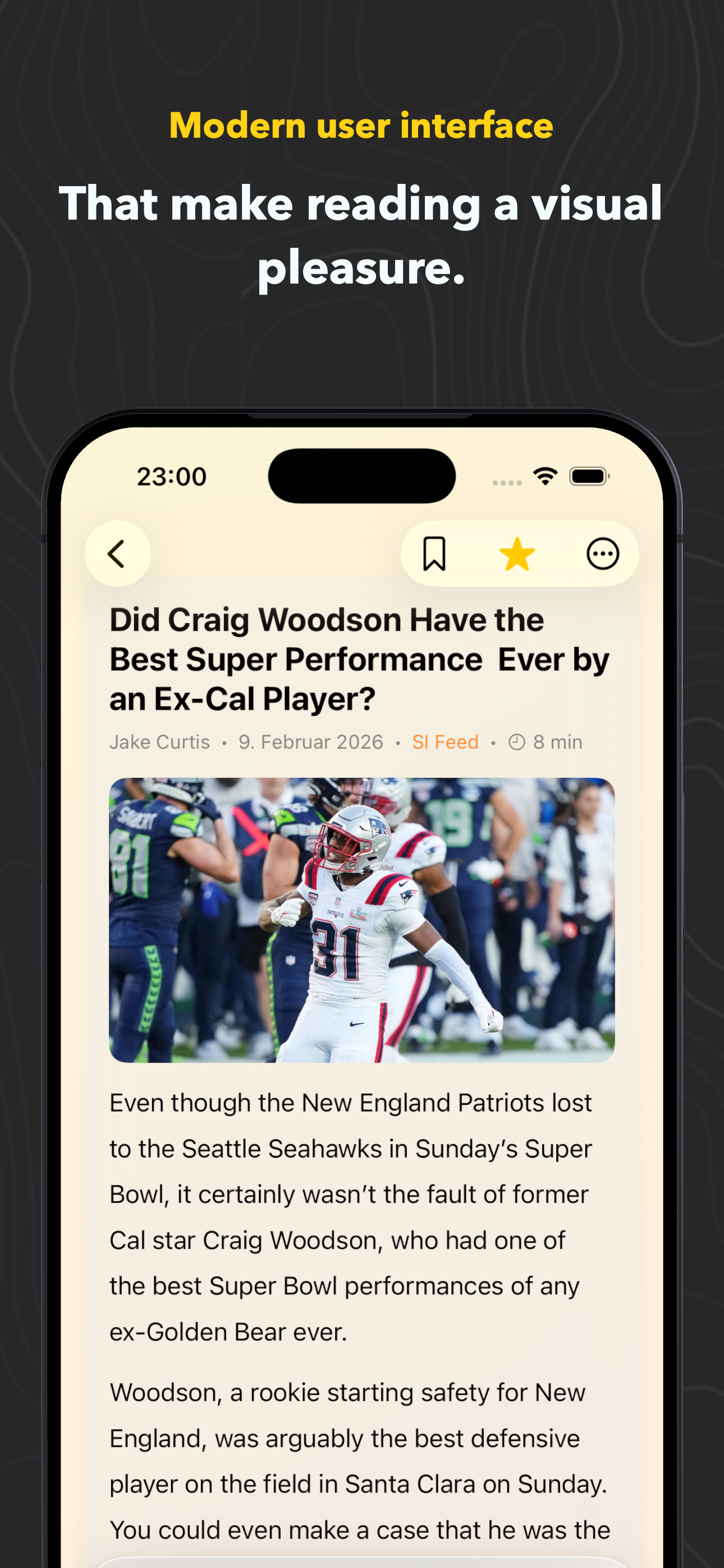 Wave Reader – Article view with full-article extraction